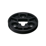 Patlite IP65 Rated Black Rubber Gasket for use with JN/SKS-M/J, JN/SL08-M, SF08