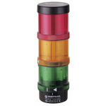 Werma KombiSIGN 71 Series Red/Green/Yellow Signal Tower, 3 Lights, 24 V, Base Mount, Wall Mount