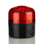 RS PRO Red Sounder Beacon, 12 → 24 V, IP65, Base Mount, 105dB at 1 Metre