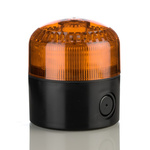 RS PRO Amber Sounder Beacon, 120 → 240 V, IP65, Base Mount, 105dB at 1 Metre