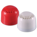 Klaxon IP21, IP65 Rated Red Lens for use with Sonos Sounder 9 → 60 V