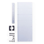 AUER Signal White Identification Plate for use with Moddular signal towers of the Eco-Modul series