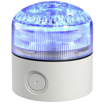 RS PRO Blue LED Beacon, 12 → 24 V ac/dc, IP65, Base Mount, 100dB at 1 Metre
