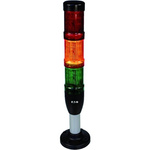 Eaton SL4 Series Green, Orange, Red Signal Tower, 3 Lights, 24 V, Base Mount