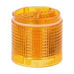 Lovato LED IP65 Rated Orange Signal Tower, Integral LED