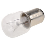 Schneider Electric Incandescent Clear Bulb, BA15d 48 V ac/dc