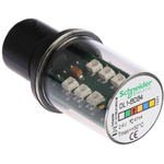 Schneider Electric LED Red Lamp, BA15d 24 V ac/dc