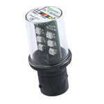 Schneider Electric LED Green Lamp, BA15d 230 V ac