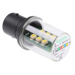 Schneider Electric LED White Lamp, BA15d 230 V ac
