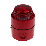 Eaton Series Red Sounder Beacon, 18 → 28 V dc, IP56, IP65, Wall Mount, 101dB at 1 Metre