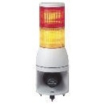 Schneider Electric Harmony XVC1 Series Red/Amber Siren Signal Tower, 2 Lights, 24 V dc, Surface Mount