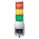 Schneider Electric Harmony XVC1 Series Red/Green/Amber Buzzer Signal Tower, 3 Lights, 24 V dc, Surface Mount
