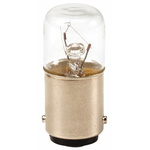 Eaton Incandescent Clear Bulb, BA15d 230 V
