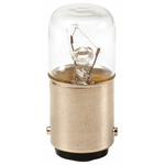 Eaton Incandescent Clear Bulb, BA15d 120 V