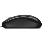Microsoft Basic 3 Button Wired Compact Optical Mouse Black