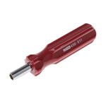 RS PRO Hexagon Nut Driver, 1/4 in Tip, 24 mm Blade, 120 mm Overall