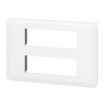 Legrand White 2 Gang Cover Plate ABS/PC Faceplate & Mounting Plate