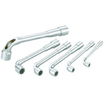 SAM Hex Tubular Box Spanner Set, 6 pieces 7 → 17 mm Tip