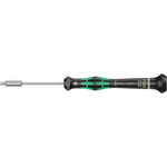 Wera Hexagon Nut Driver, 2 mm Tip, 60 mm Blade, 157 mm Overall