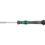 Wera Hexagon Nut Driver, 3.2 mm Tip, 60 mm Blade, 157 mm Overall