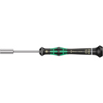 Wera Hexagon Nut Driver, 5 mm Tip, 60 mm Blade, 157 mm Overall