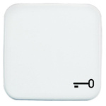 Busch Jaeger - ABB White Switch Cover Thermoplastic Faceplate & Mounting Plate