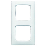 Busch Jaeger - ABB White 2 Gang Frame Thermoplastic Mounting Frame