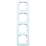 Busch Jaeger - ABB White 4 Gang Frame Thermoplastic Mounting Frame