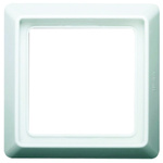 Busch Jaeger - ABB White 1 Gang Frame Cover Thermoplastic IP44 Frame