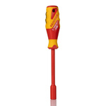 Gedore Hexagon Nut Driver, 8 mm Tip, VDE/1000V, 125 mm Blade, 245 mm Overall