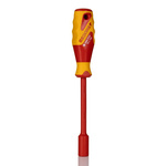 Gedore Hexagon Nut Driver, 10 mm Tip, VDE/1000V, 125 mm Blade, 235 mm Overall