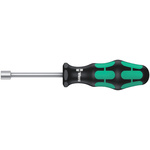 Wera Hexagon Nut Driver, 6 mm Tip, 70 mm Blade, 168 mm Overall