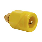 Superior Electric, Supercon Power Connector Panel Mount Socket, 1P, Wire Wrap Termination, 25A, 125/250 V ac/dc
