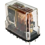 Relay; 10 A; 125 VAC; 110/125 VDC; DPDT; 20 mA (Cold), 16 mA (Hot); Plug-In