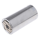 Wiha Tools 1/2 in Square Gripper Socket, 87 mm Overall