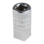 STAHLWILLE 1/4 in Square Adapter, 25 mm Overall