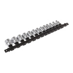 RS PRO 13-Piece Metric 3/8 in Standard Socket Set , 12 point