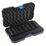 RS PRO 8-Piece Metric 1/2 in Deep Impact Socket Set , 6 point