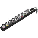Wera 10-Piece Metric 3/8 in Standard Socket Set , 6 point