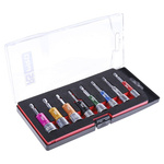 RS PRO 8-Piece 1/4 in Bit Socket Set , Hex Bit