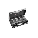 Facom 22-Piece Imperial 1/2 in Standard Socket Set with Ratchet, 6 point