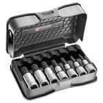 Facom 7-Piece 1/2 in Bit Socket Set , Spline Bit