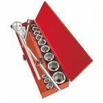 SAM 17-Piece 3/4 in Standard Socket Set, 6 point