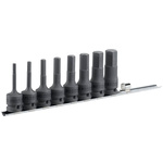 Facom 8-Piece 1/2 in Impact Bit Socket Set , Hex Bit
