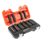 Bahco 10-Piece Metric 1/2 in Deep Impact Socket Set , 6 point