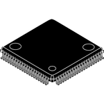 AD9852ASTZ, Direct Digital Synthesizer 12 bit-Bit 80-Pin LQFP