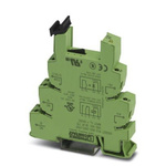 Phoenix Contact 1 Pin Relay Socket, DIN Rail, 24V ac/dc for use with PLC Series