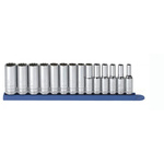 GearWrench 14-Piece Metric 3/8 in Deep Socket Set , 12 point