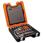 Bahco 138-Piece Imperial, Metric 1/2 in; 1/4 in; 3/8 in Deep Socket/Standard Socket/Spanner/Allen Key/Bit Set with
