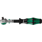 Wera Zyklop 1/4 in Square Ratchet with Ratchet Handle, 152 mm Overall